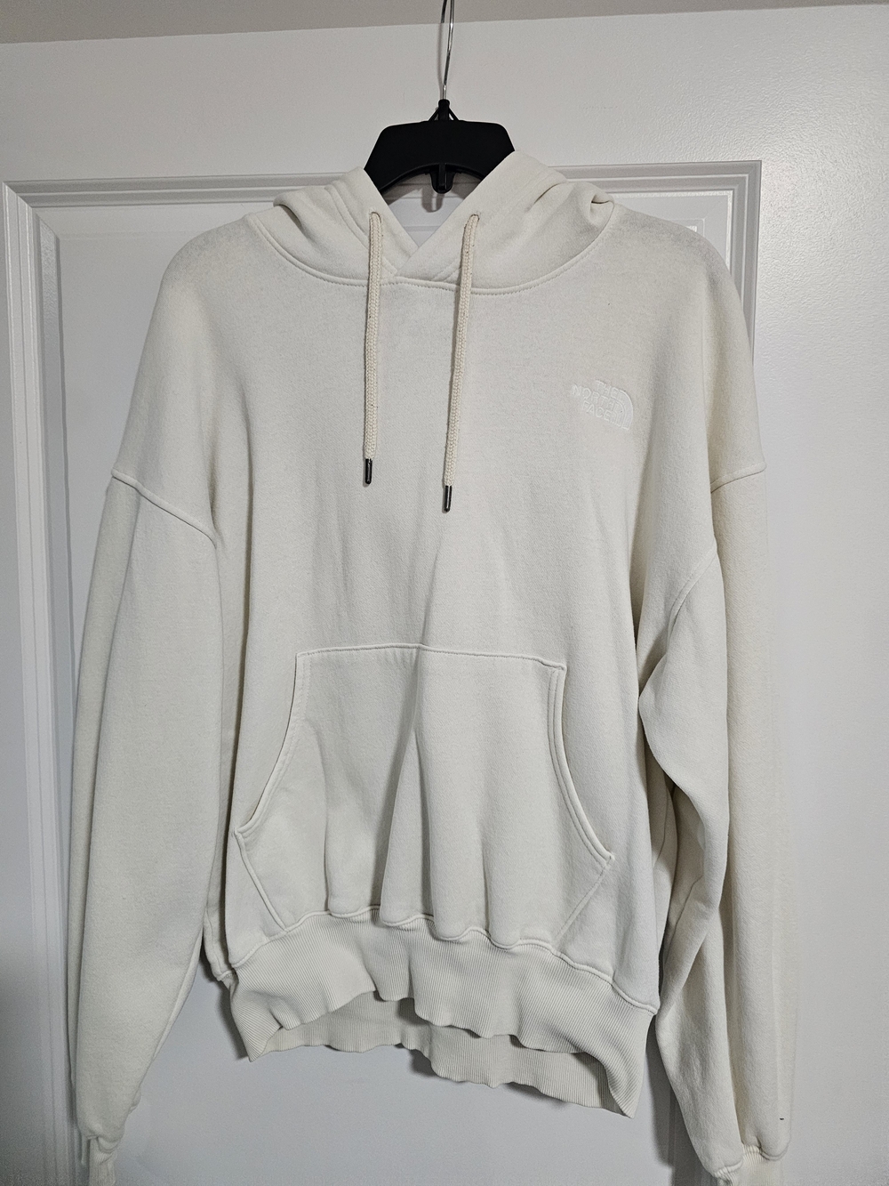 The North Face Cream Pullover Hoodie Mens